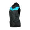 Hondensport vest stripe licht blauw