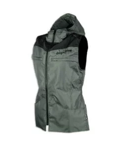 Hondensport vest stripe grijs