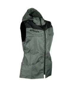 Hondensport vest stripe grijsschuin