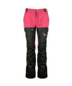 Hondensport broek DOUBLE rood front