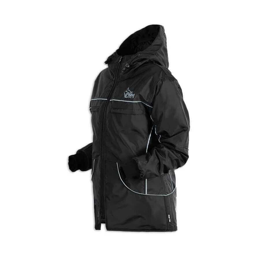Hondensport trainingsjas SPIDER wit reflec