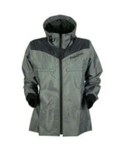 Hondensport trainingsjas STRIPE GREY front