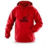 Hoodie AUSTRALIAN SHEPHERD rood
