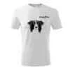 t-shirt border collie wit