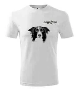 t-shirt border collie wit