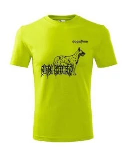t-shirt dutch shepherd Lime