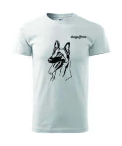 t-shirt malinois kop